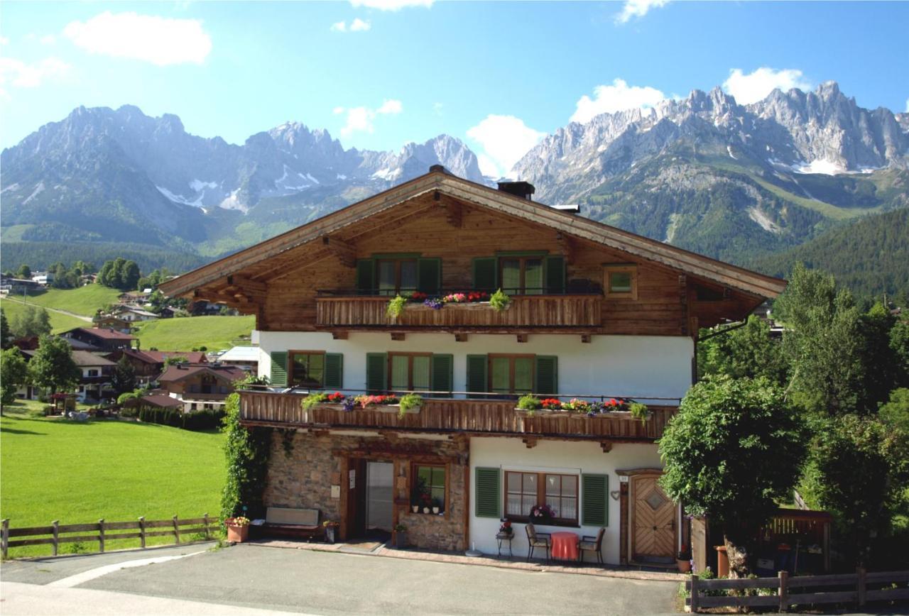 Mein Tyrolapart Im Zentrum Vom Wilden Kaiser Going am Wilden Kaiser Extérieur photo